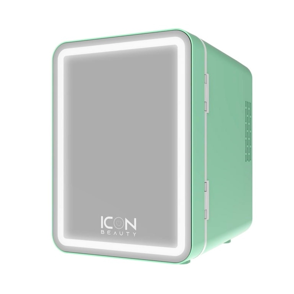 NIB Icon Beauty LED Mirror Door Mini Cooler
